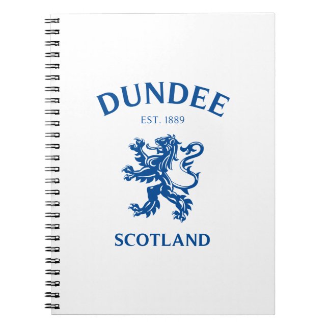 DUNDEE Scotland Notebook (Front)