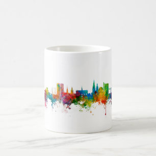 Dundee Scotland Skyline Coffee Mug