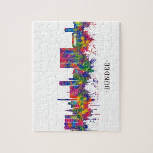 Dundee Scotland Skyline Jigsaw Puzzle