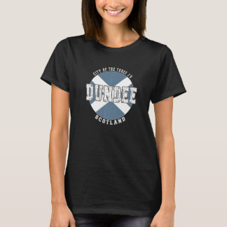 Dundee Scotland Vintage Scottish flag T-Shirt