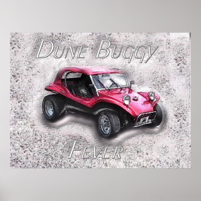 Dune Buggy Fever Poster (Front)