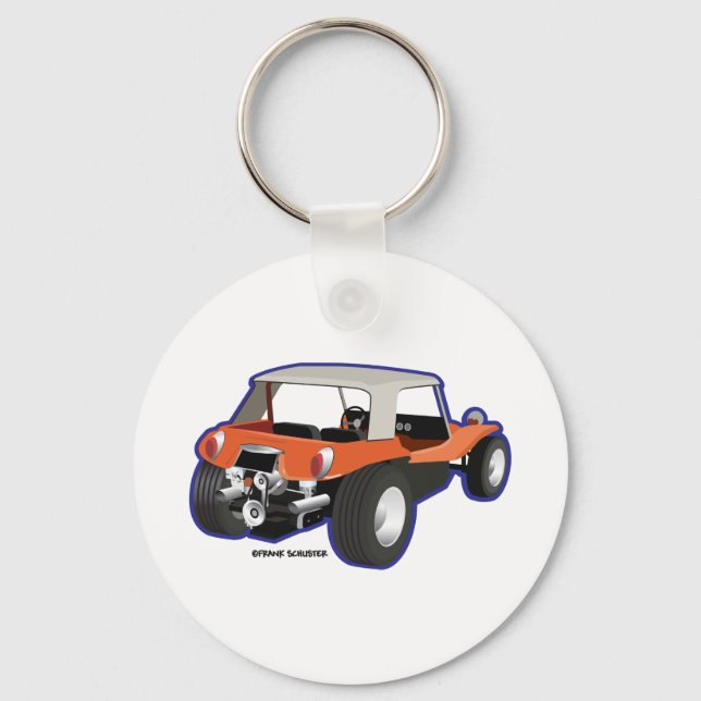 Dune Buggy Manx Key Ring (Front)