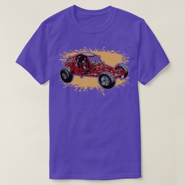 Dune Buggy Off Road Sand Rail 4x4  T-Shirt (Design Front)