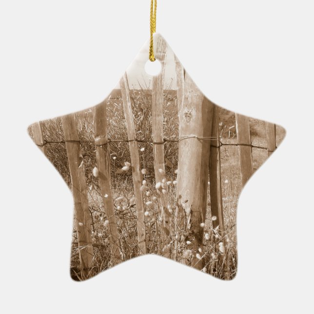 dune ceramic tree decoration (Front)