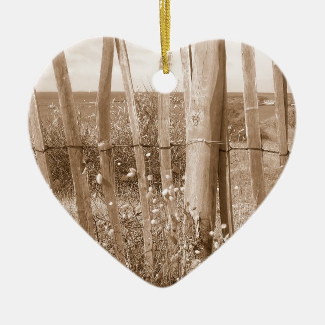 dune ceramic tree decoration (Front)
