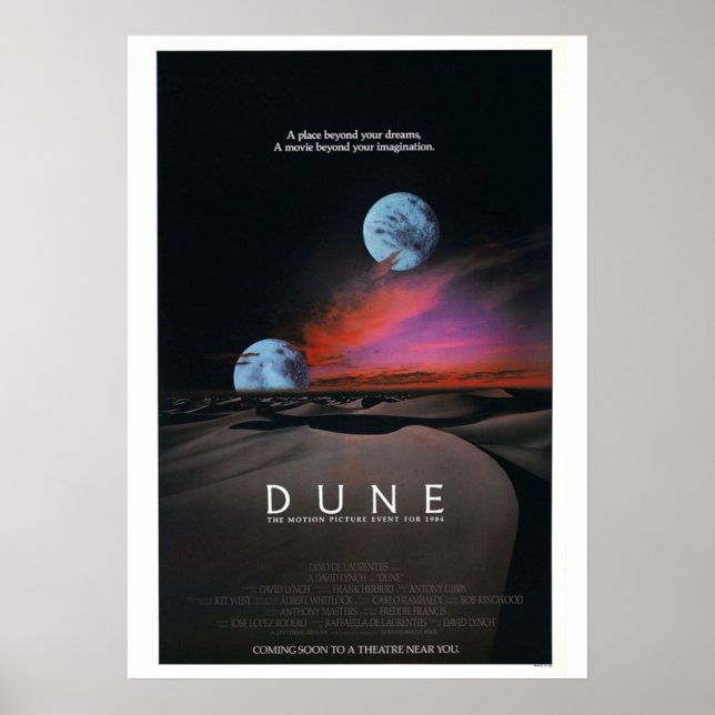 Dune movie poster (Front)