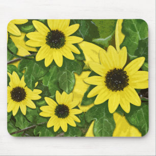 Dune Sunflower Mouse Pad
