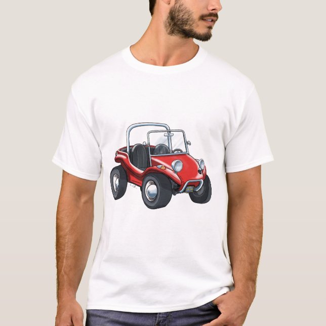 Dunebuggy opentop front view T-Shirt (Front)