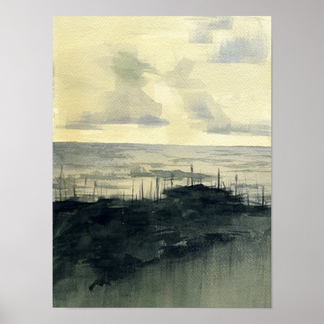 Dunes After the Storm Poster (Front)