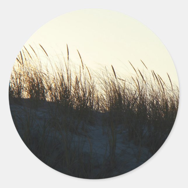 Dunes at Sundown IBSP NJ Coordinating Items Classic Round Sticker (Front)
