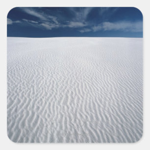 Dunes in White Sands National Monument Square Sticker