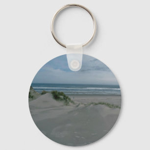 Dunes Near The Sea Key Ring