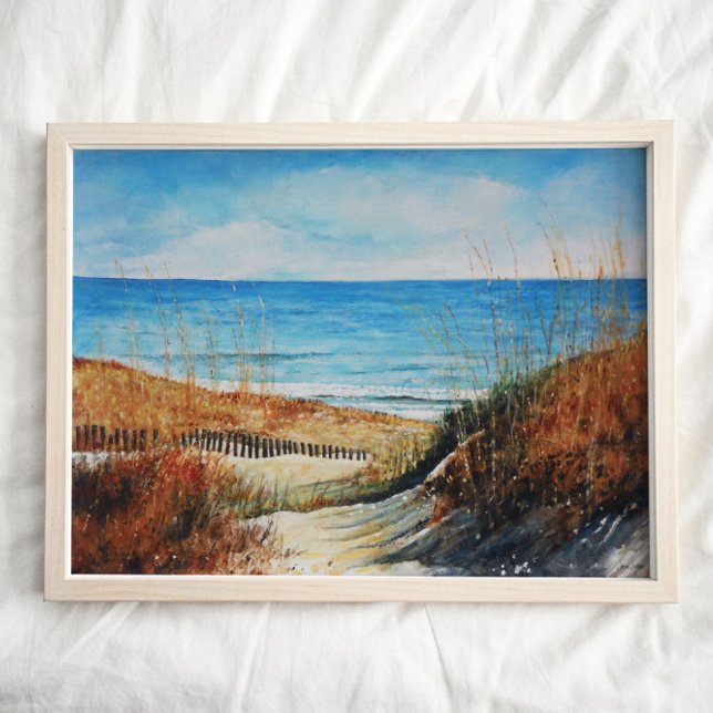 Dunes Ocean Fine Art Print (Creator Uploaded)