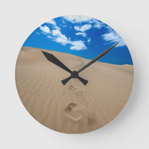 Dunes of Gran Canaria Round Clock