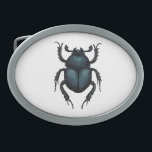 Dung beetle belt buckle<br><div class="desc">Hand-drawn vector illustration of Dung beetle</div>