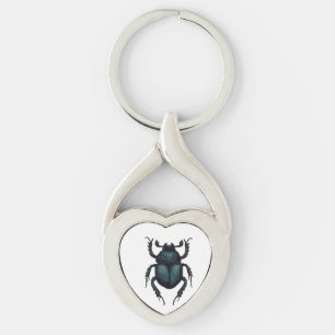 Dung beetle key ring