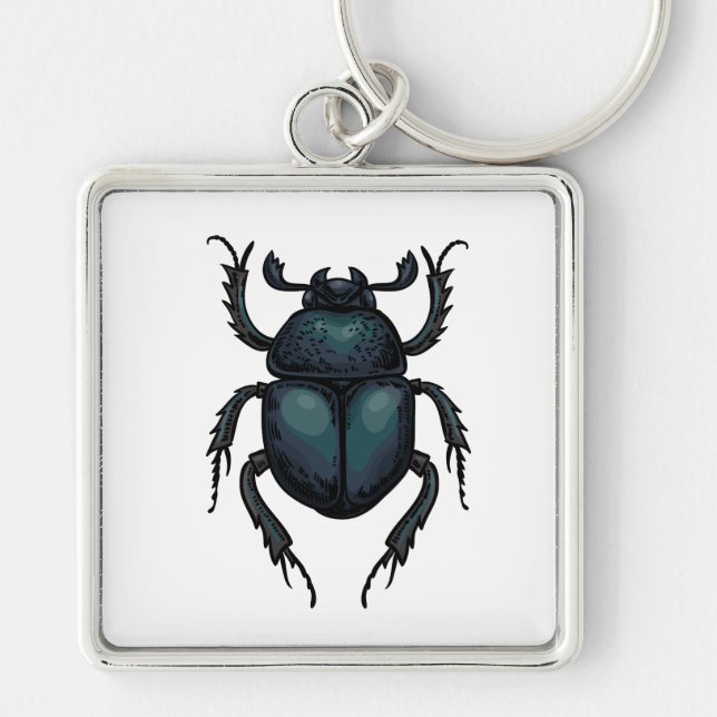 Dung beetle key ring (Front)