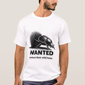 Dung Beetle T-shirt Scarab beetle Bug lover gift