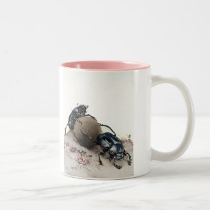 Dung Bettle Two-Tone Coffee Mug
