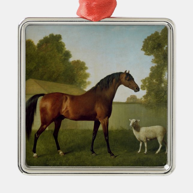 Dungannon, the property of Colonel O'Kelly Metal Tree Decoration (Front)