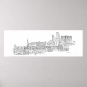 Dungannon townscape poster