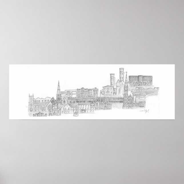 Dungannon townscape poster (Front)