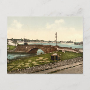 Dungarvan Harbour, County Waterford Postcard