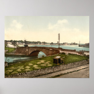 Dungarvan Harbour, County Waterford Poster