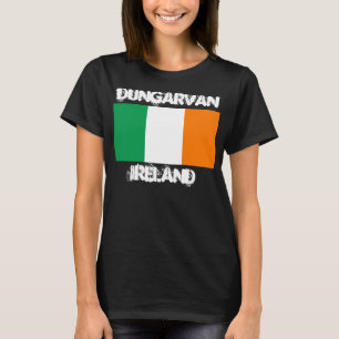 Dungarvan, Ireland with Irish flag T-Shirt