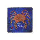 Dungeness Crab, Hope - Marble Magnet
