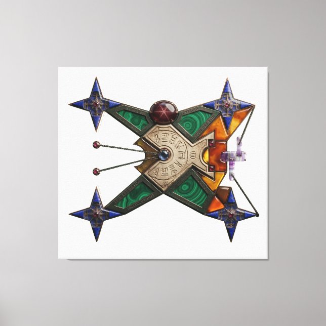 Dungeon Artefact Canvas Print (Front)