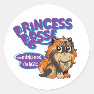 Dungeon Crawler Carl Princess Donut Posse Classic Round Sticker