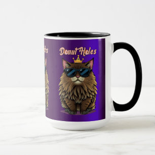 Dungeon Crawler Doughnut Holes Purple Mug