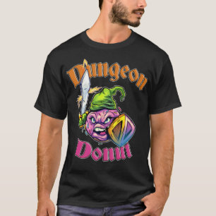 Dungeon Doughnut funny dessert  T-Shirt