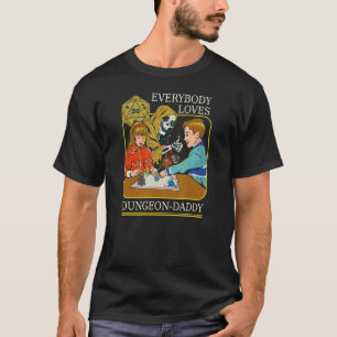 Dungeon Father Rpg Role Playing Game Gamer Dice D2 T-Shirt