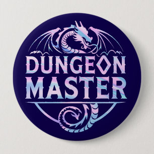 Dungeon Master 10 Cm Round Badge