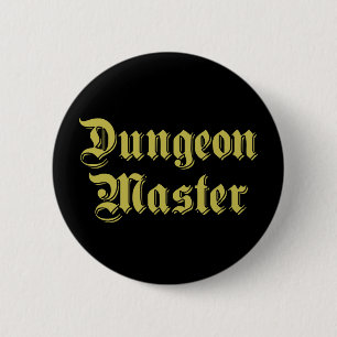 Dungeon Master 6 Cm Round Badge