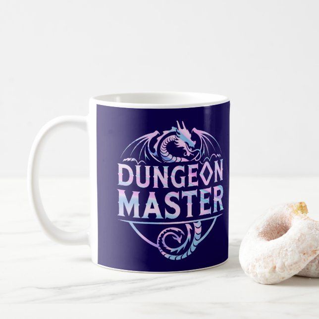 Dungeon Master Coffee Mug (With Donut)