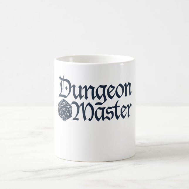 Dungeon Master. Coffee Mug (Center)