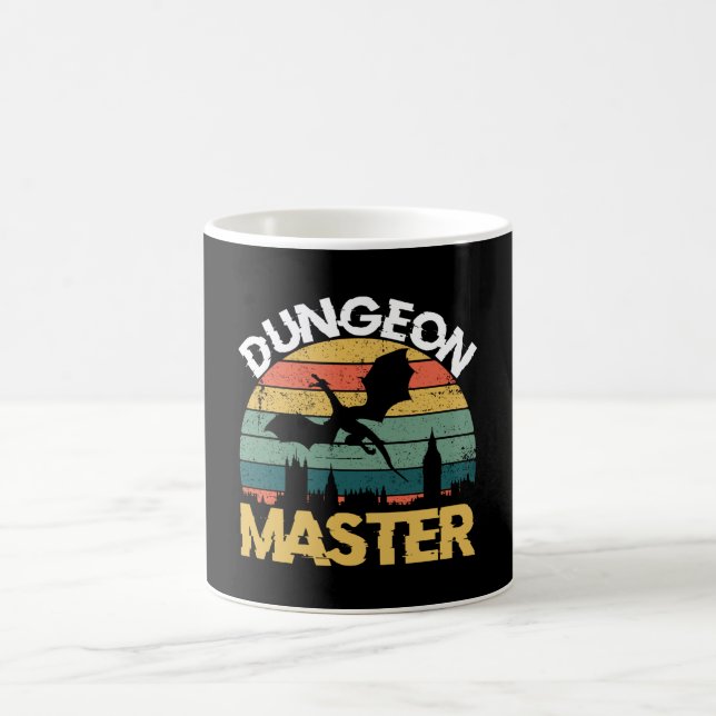 Dungeon Master especially colourful funny Coffee Mug (Center)