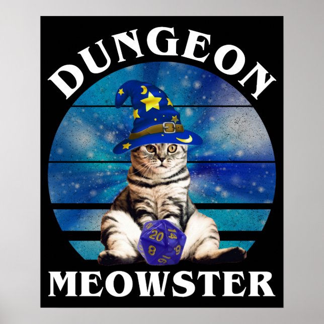 Dungeon Meowster Poster (Front)
