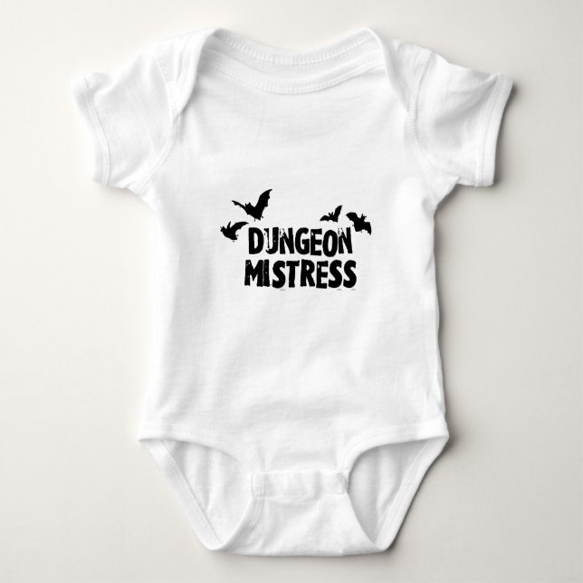 Dungeon Mistress Baby Bodysuit (Front)