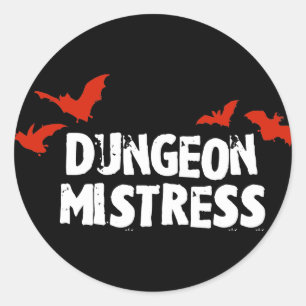 Dungeon Mistress Classic Round Sticker