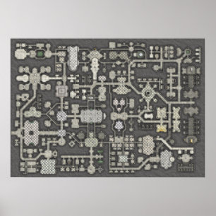Dungeon Poster Map
