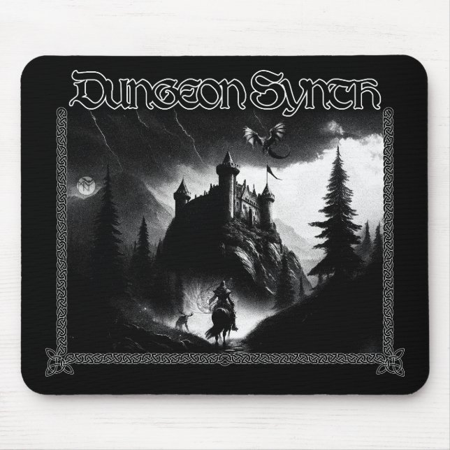 Dungeon Synth Mouse Mat (Front)