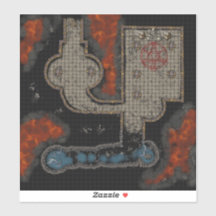Dungeon Tile Sticker: Occult Underground