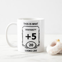 Dungeons and Dragons Dexterity Mug