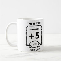 Dungeons and Dragons Strength Mug