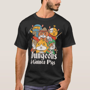 Dungeons And Guinea Pigs Parody  T-Shirt