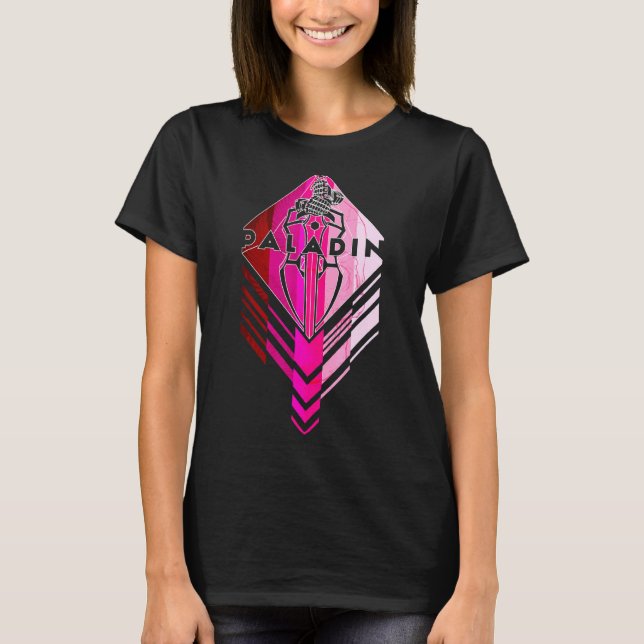 Dungeons D20 Dragons Paladin T-Shirt (Front)
